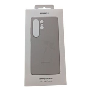 K1. GENUINE Samsung Silicone‎ Cover Case Galaxy S25 Ultra EF-PS938CJEGUS - Gray
